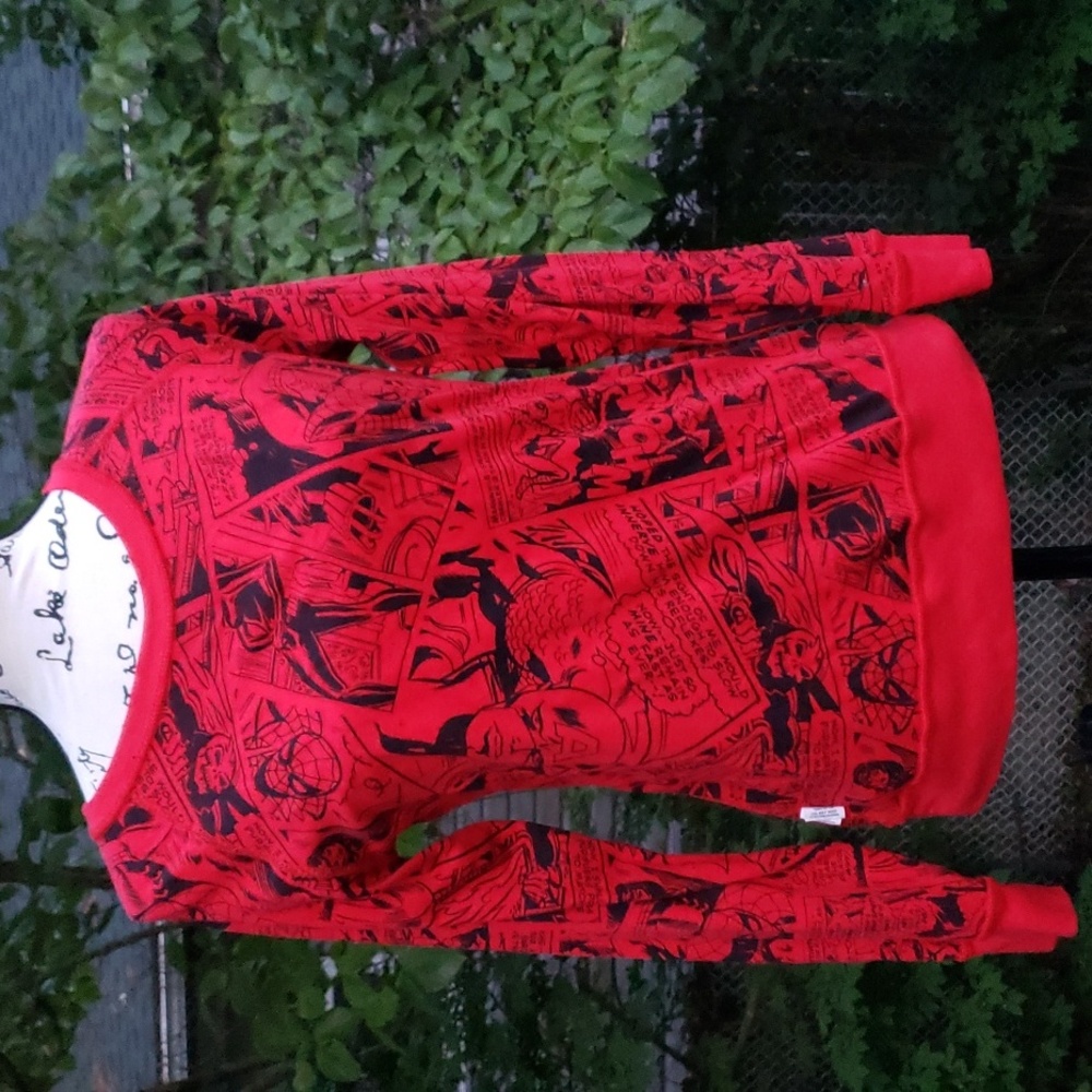 Womens REVERSIBLE Marvel Heroes sweatshirt